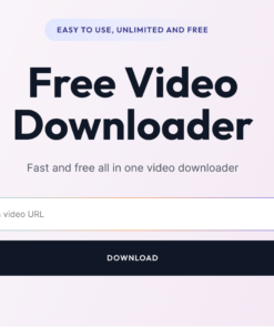 Renk All in One Video Downloader Theme