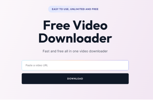 Renk All in One Video Downloader Theme