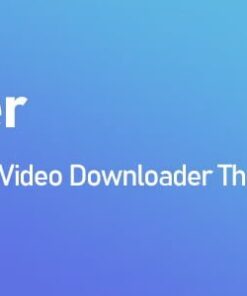 Sober All in One Video Downloader Theme (Latest Version Download)
