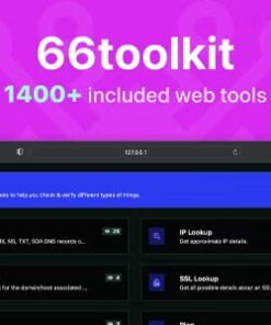 66toolkit - Ultimate Web Tools System (SAAS)