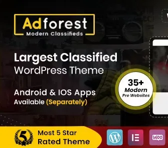 AdForest – Classified Ads WordPress Theme