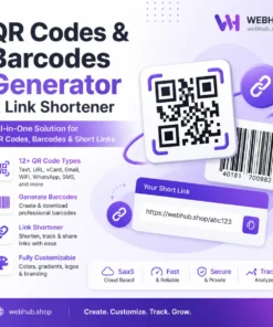 QR Codes & Barcodes Generator & URL Shortener
