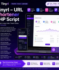 Tinyrl - URL Shortener PHP Script