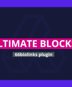 Ultimate blocks plugin 66bio links