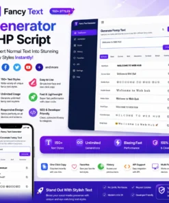 Fancy Text Generator PHP Script