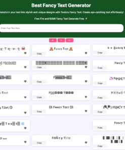 Fancy Text Generator PHP Script