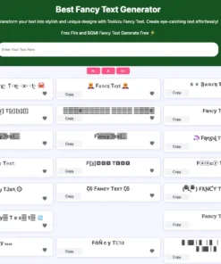 Fancy Text Generator PHP Script