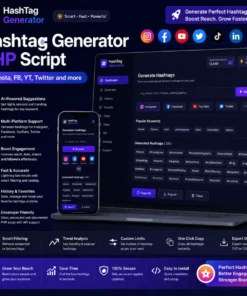 HashTag Generator PHP Script