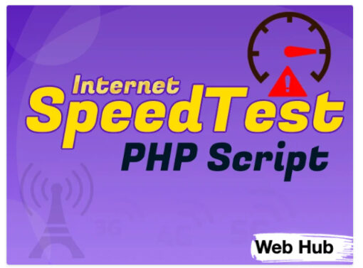 Internet Speed Test PHP Script With Admin Panel