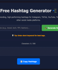 HashTag Generator PHP Script