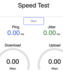 internet speed test php script