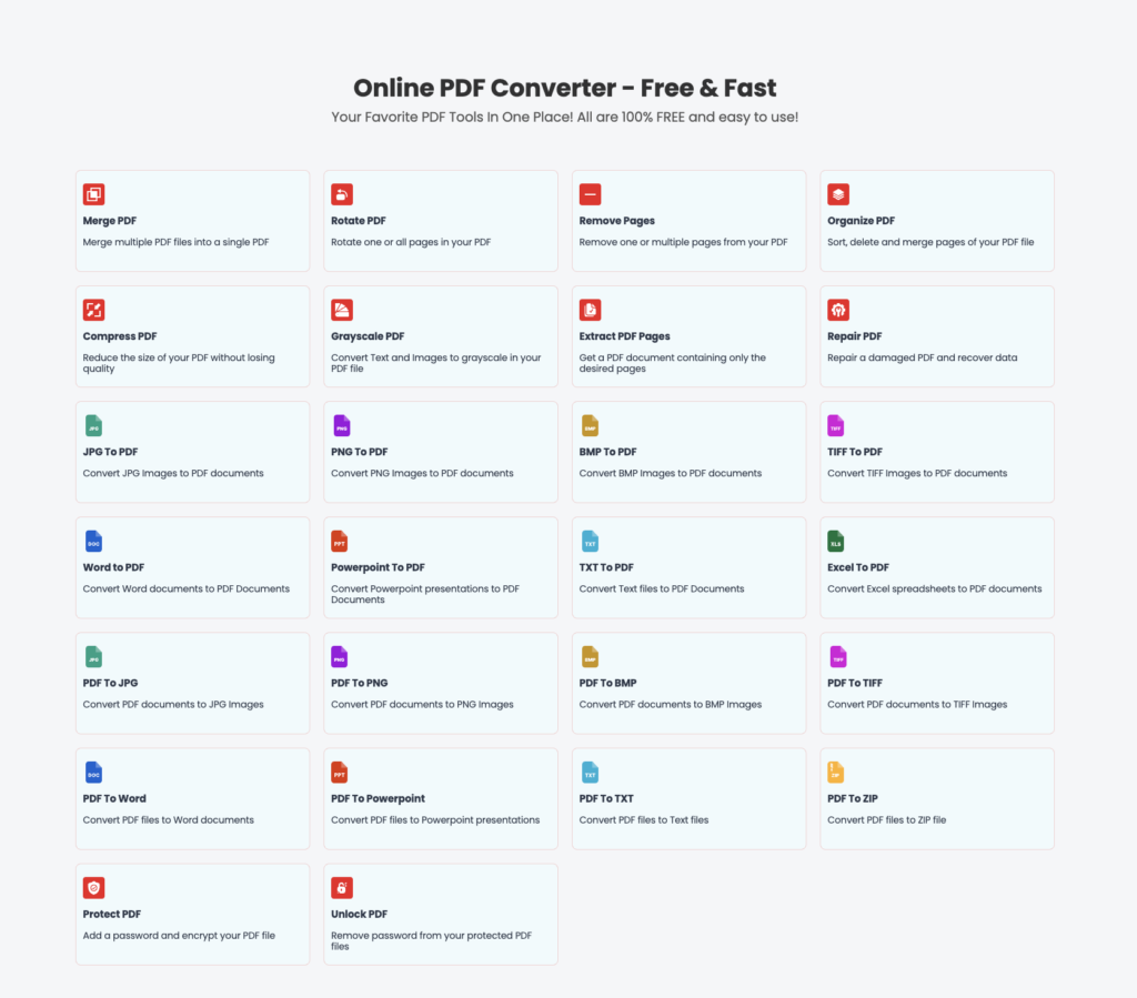 PDF Tools