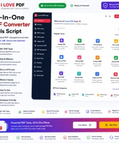 I Love PDF Converter Tools Script