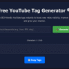 youtube tag generator php script