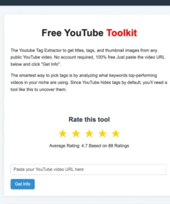 YouTube Video Tag Extractor