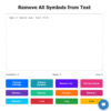 Remove All Symbols from Text